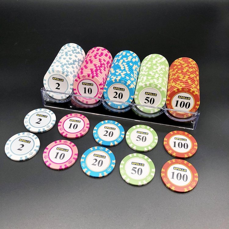 Factory Recyclable Poker Chips for Texas Casino Chips Gambling Chips