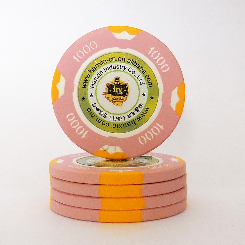 Custom Casino Chips Poker RFID Fichas For Casino Game