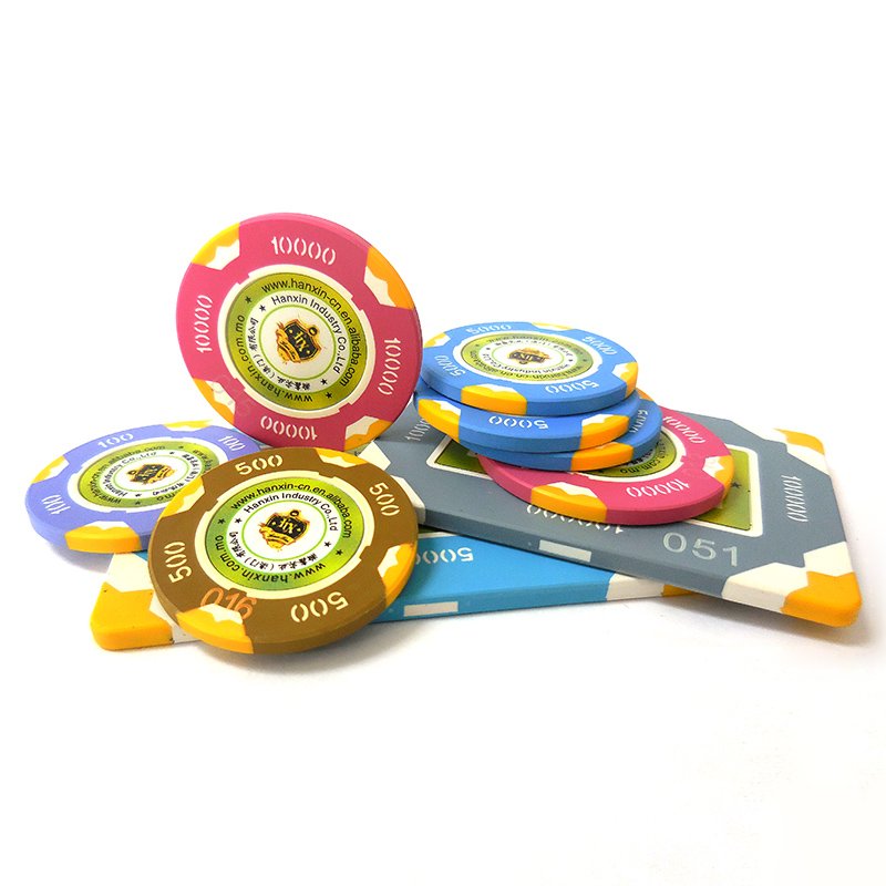 Custom Casino Chips Poker RFID Fichas For Casino Game