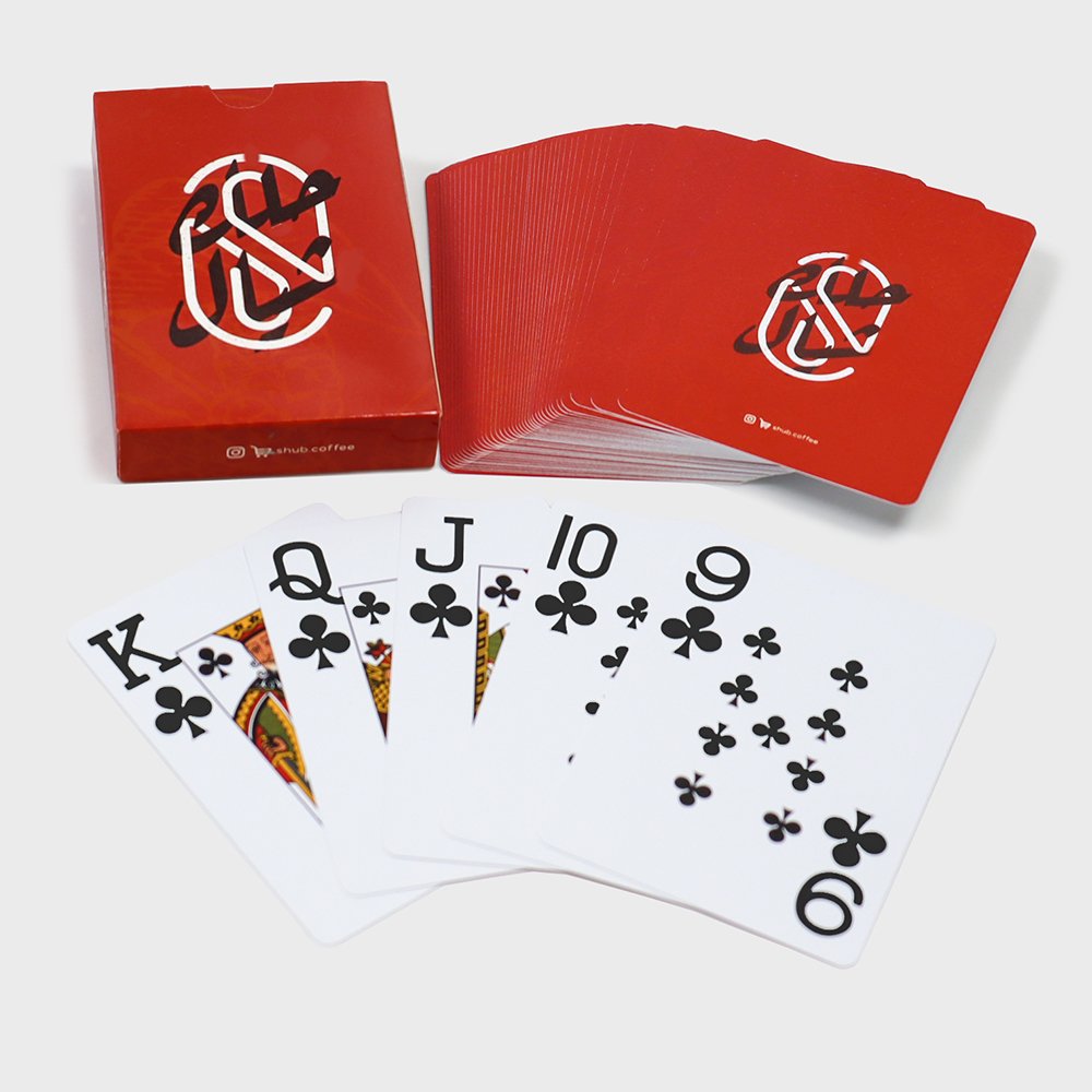 Factory Custom Print Personalise Logo Paper Pvc Plastic Party Game Cards poker Playing Cards