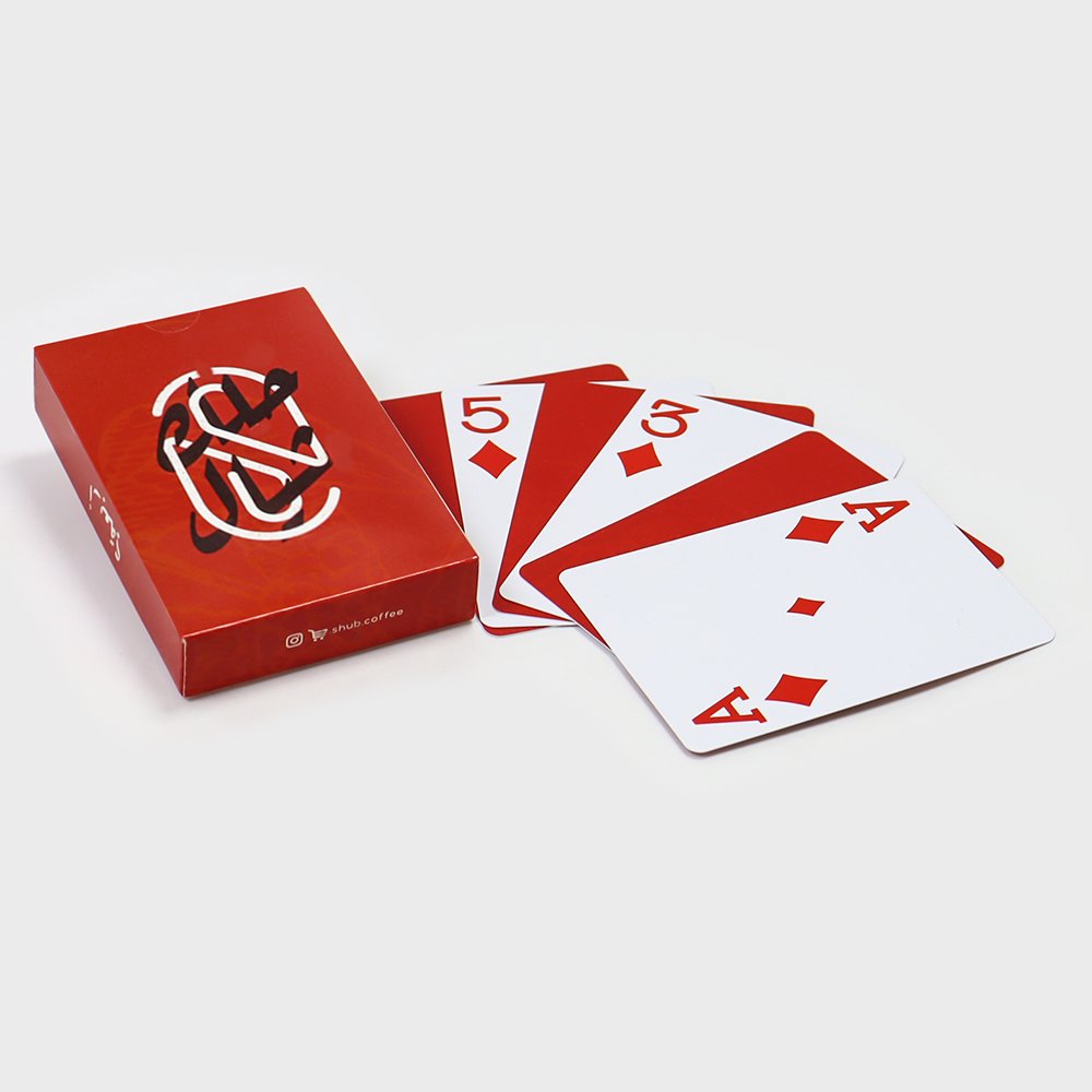 Factory Custom Print Personalise Logo Paper Pvc Plastic Party Game Cards poker Playing Cards