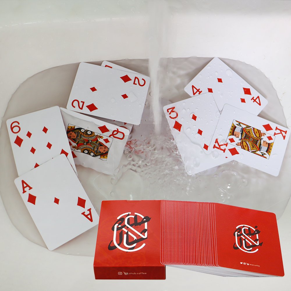 Factory Custom Print Personalise Logo Paper Pvc Plastic Party Game Cards poker Playing Cards