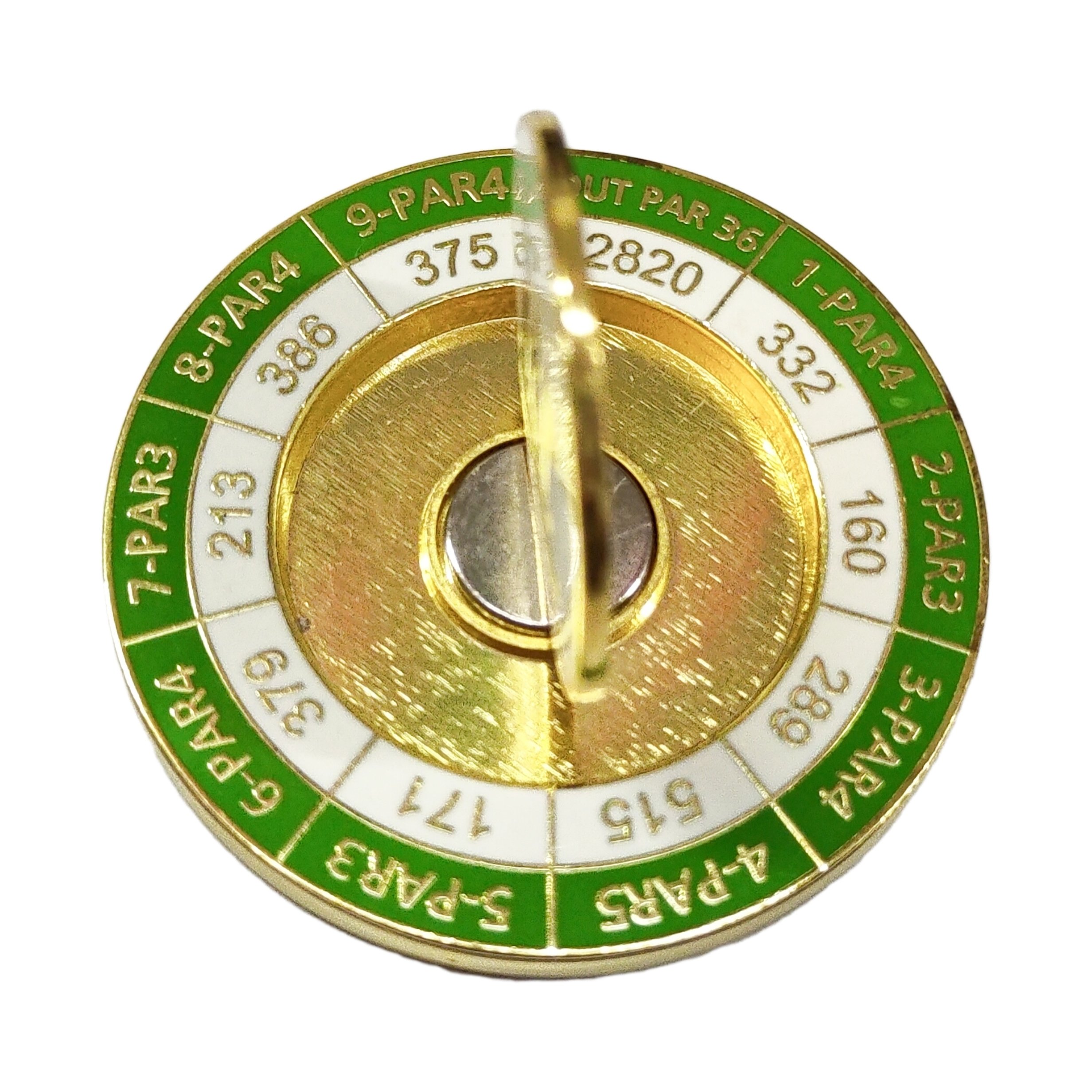 Wholesale 2 Sided Metal Golf Poker Chip Golf Ball Marker Gift Team Golfer Pocket Coin