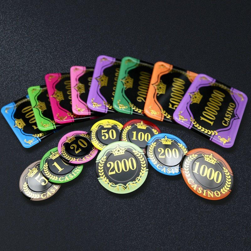 In stock Acrylic plaques & poker chips