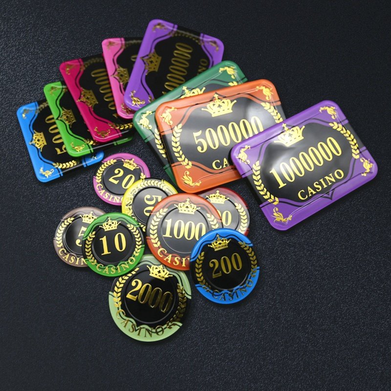 In stock Acrylic plaques & poker chips