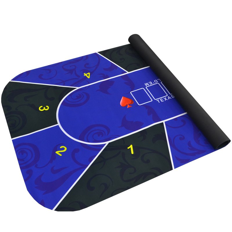1.8m Texas Hold'em Poker Mat Suede Rubber Table Cloth Table Top Digital Casino Poker Board Game Poker Desk Pad Drop Shipping