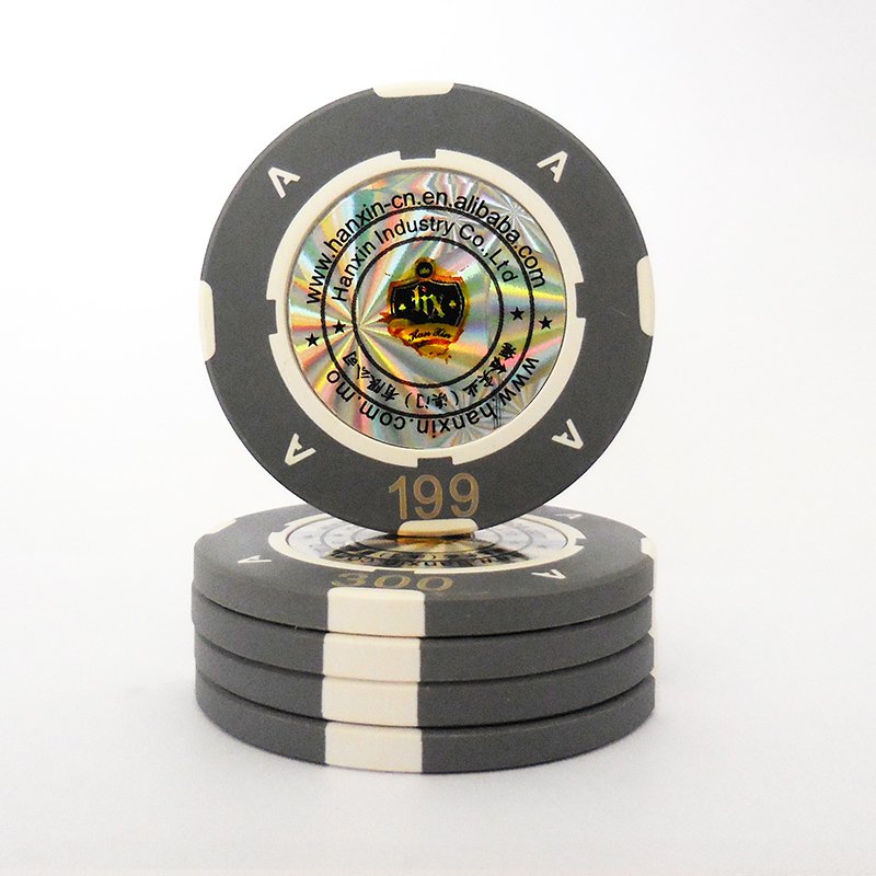 RFID 12g Custom Poker Chips Frequency 13.56 Mhz