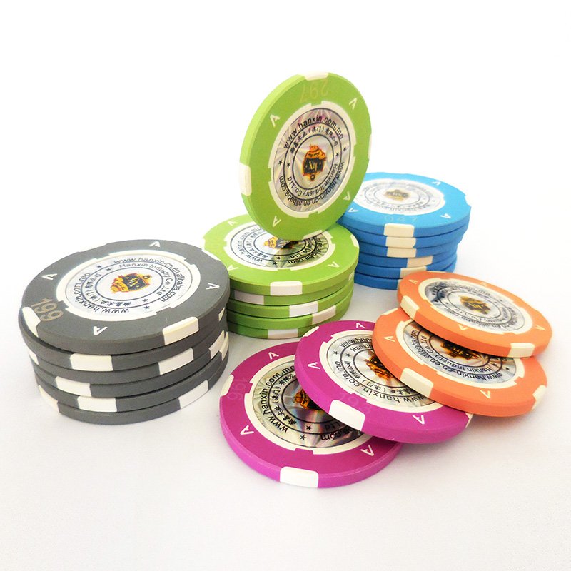 RFID 12g Custom Poker Chips Frequency 13.56 Mhz
