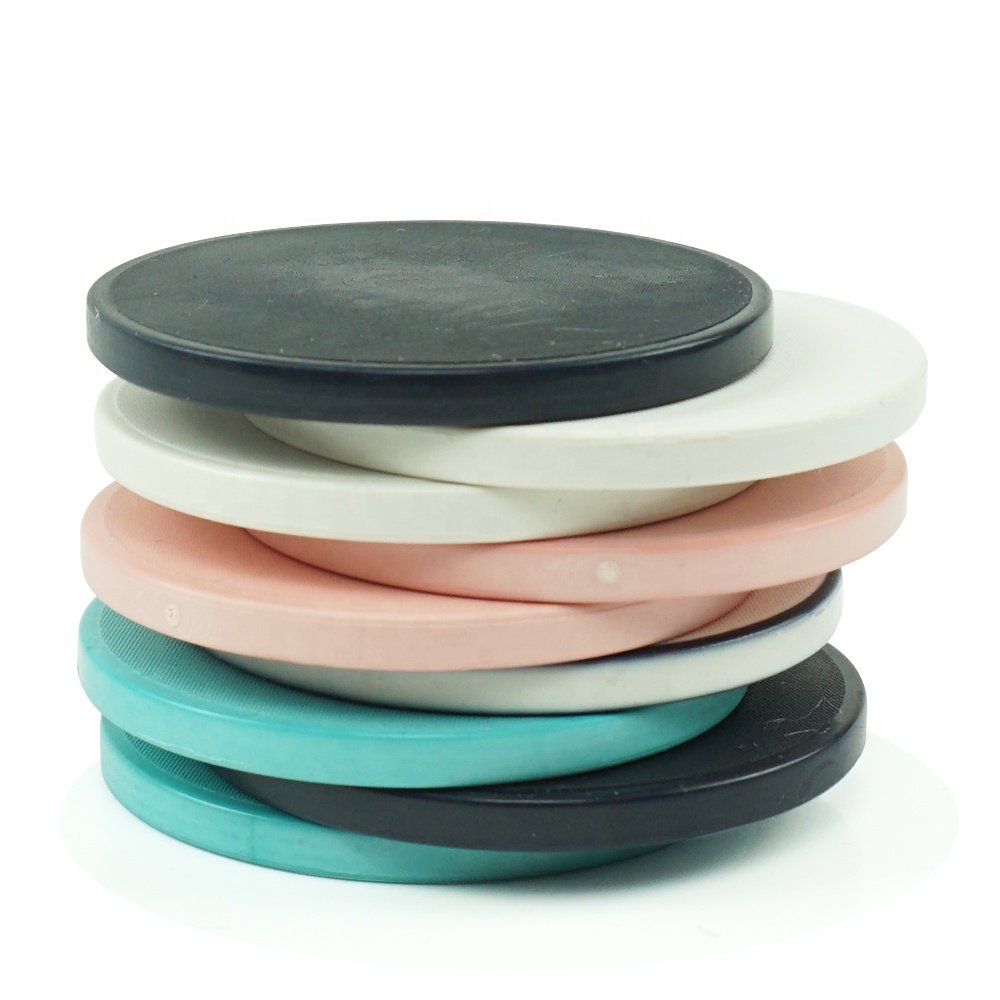 Wholesale custom solid colored poker chips blank 10g for poker room equipment factory free design customizable casino quality