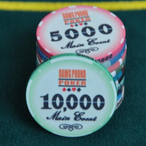 10g EPT ceramic poker chips