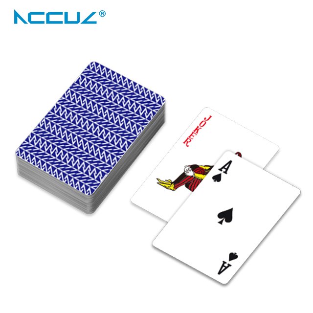 Full poker deck 54 cards custom printing nfc poker chips playing cards