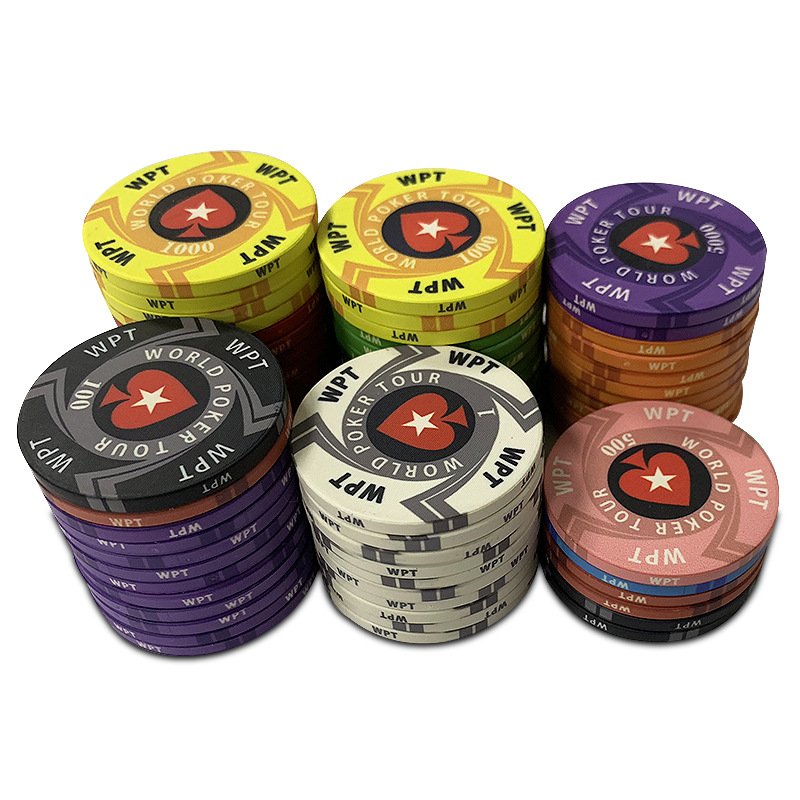 Luxury Logo Personalized Game Wholesale Professional Casino Ceramic Custom Poker Chips