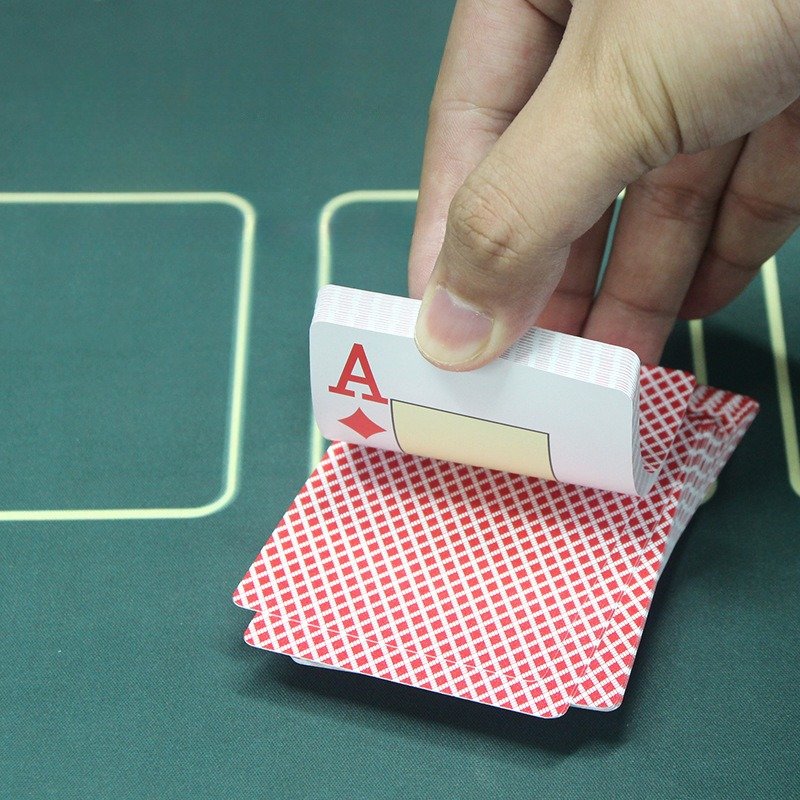 Poker Cards Texas Large Print Poker Plastic Playing Cards Pvc Playing Cards Waterproof Table Games Wholesale Clubs