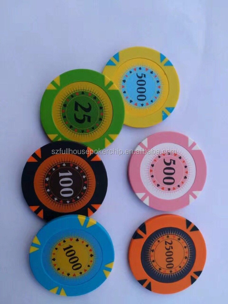 new type poker chip with different design