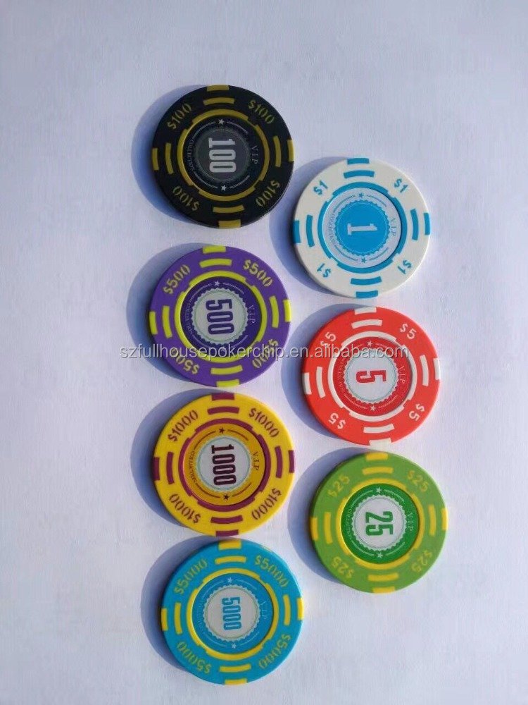 new type poker chip with different design
