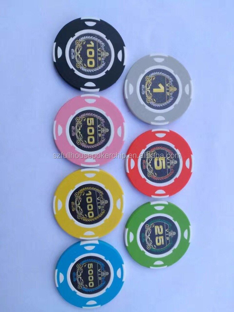 new type poker chip with different design