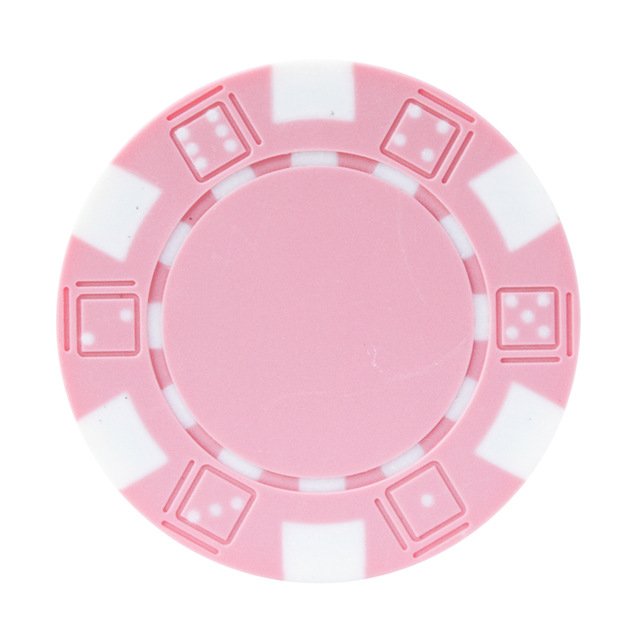 Casino ABS Poker Chip Set 11.5g Metal Coins for Texas Hold'em 39mm Diameter Poker Accessories