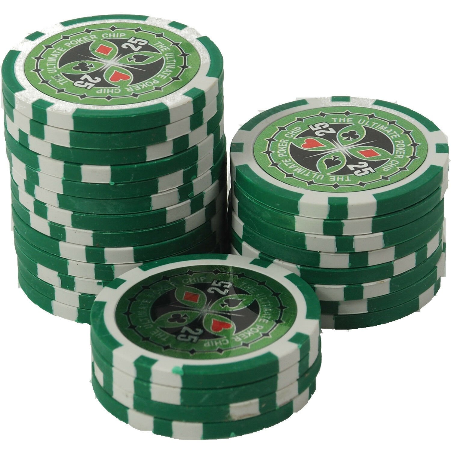 Poker Chips 13.5g Custom Metal Core Casino Ultimate 1 to 50000