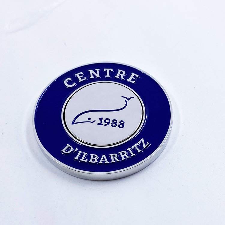 Custom Enamel Golf Ball Marker Customized Logo High Quality Golf Poker Chip Magnetic Golf Ball Marker