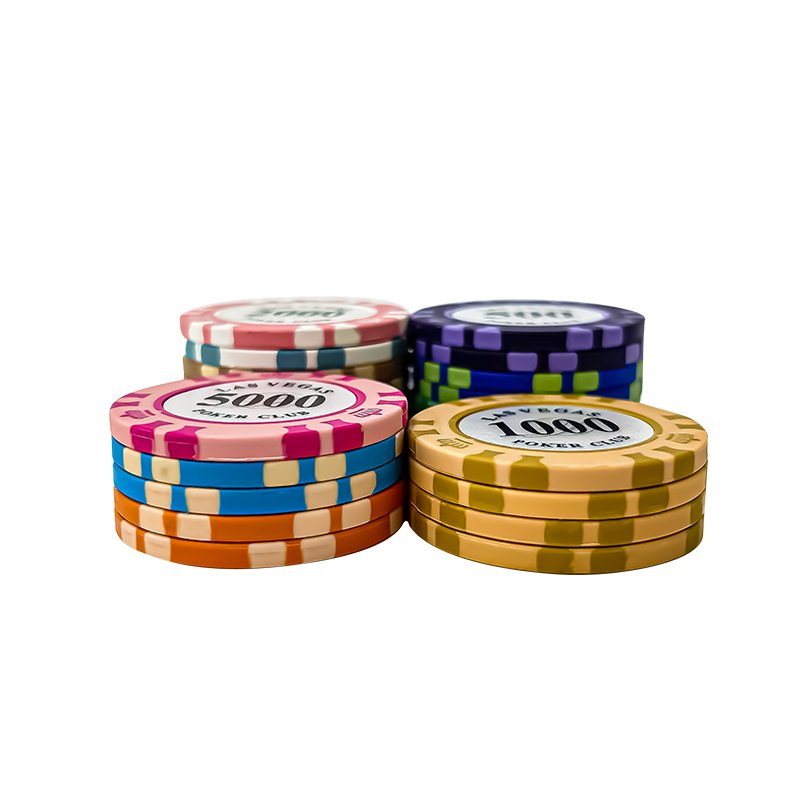 custom clay poker chip factory wholesale cheap token for casino party club entertainment