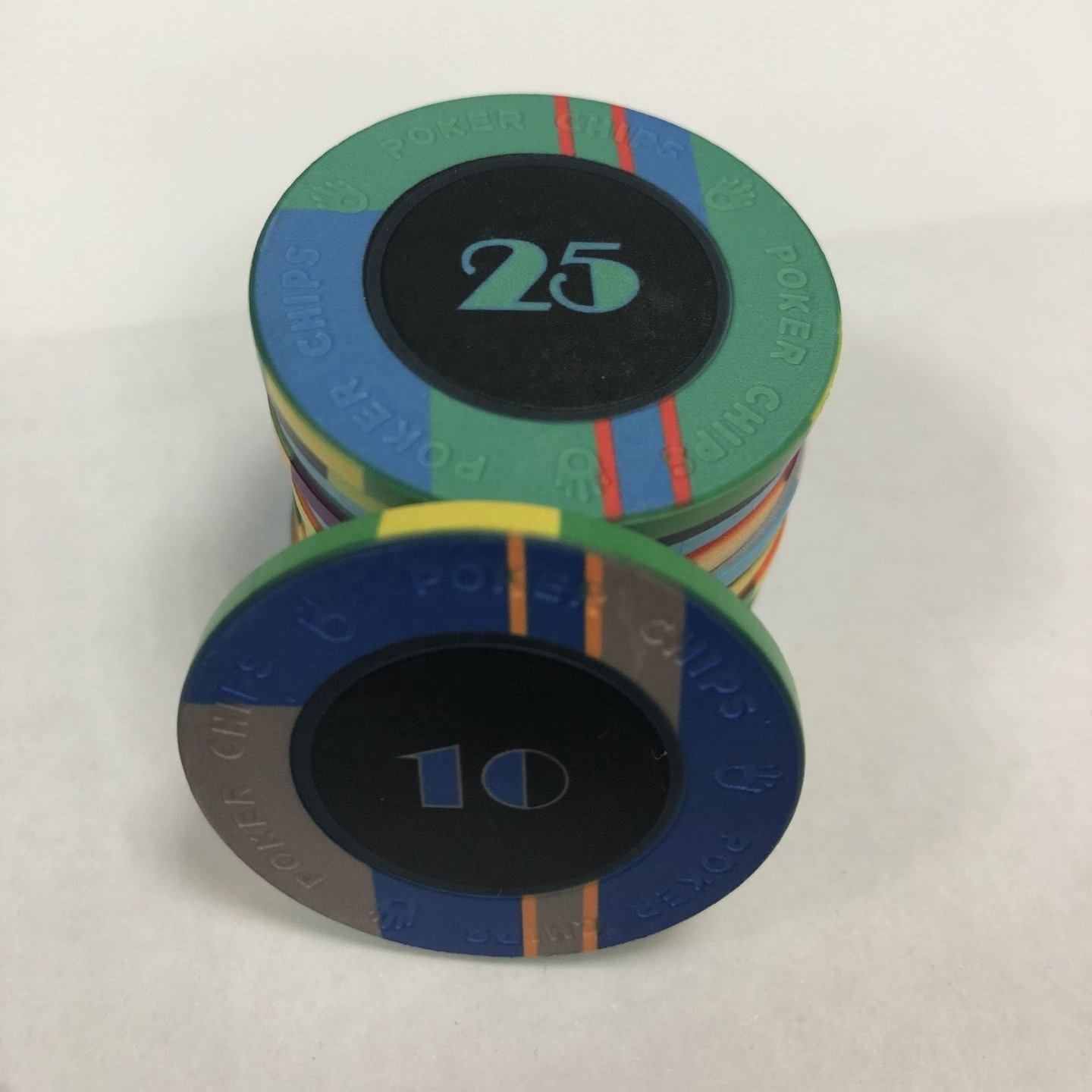 10g EPT 39 x 3mm Ceramic Poker Chips, Casino Quality ceramic chip