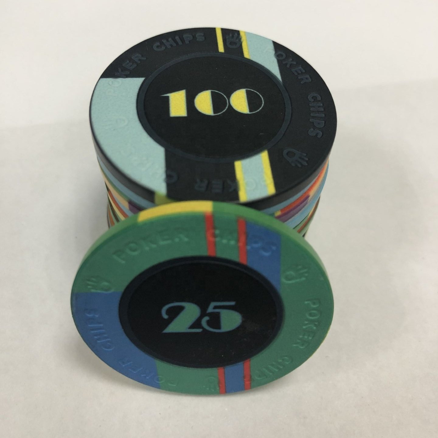 10g EPT 39 x 3mm Ceramic Poker Chips, Casino Quality ceramic chip