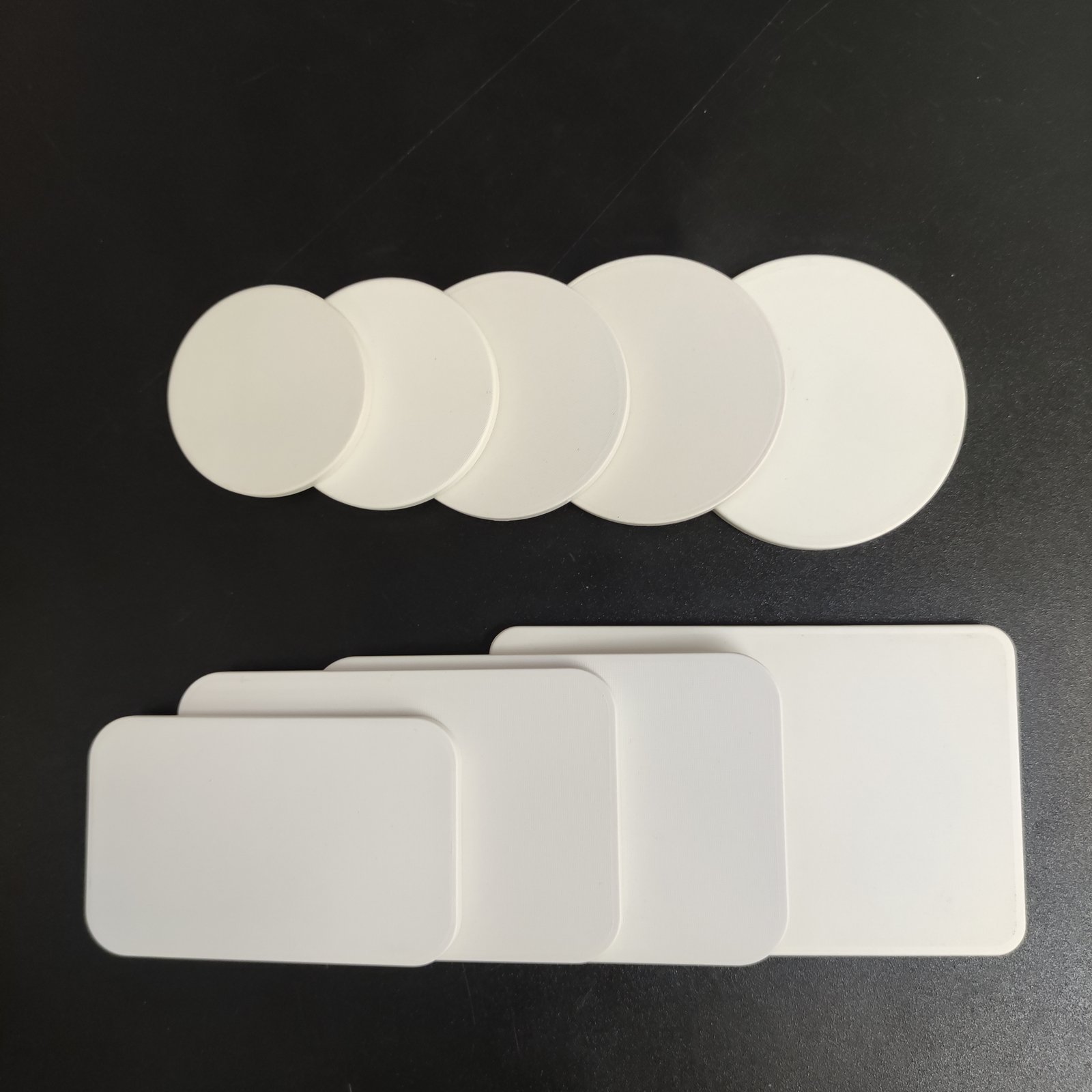 High Quality Custom Rectangle Octangle Plaques With Case Tray Clay Printing Design LOGO Gambling Game Casino Ceramic Poker Chip