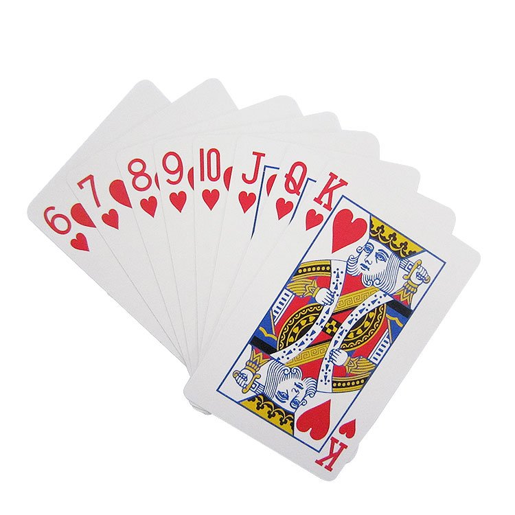 China produces UHF 915mhz playing cards / RFID waterproof wear-resistant chip poker