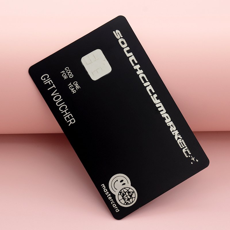 Metal Engraved Stainless Steel credit Custom NFC Metal ID Card Blank Black NFC Metal Aluminum Business Member Cards With Chip
