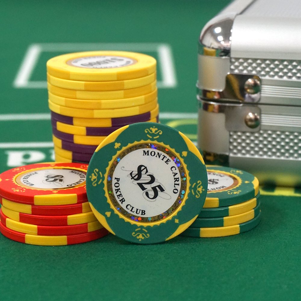 Casino Bar use 100 Pcs Poker Chip Set Custom Clay Ceramic ABS Chip Face Value Baccarat Blackjack Poker Game Chip Tokens in box