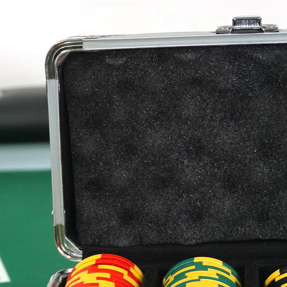 Casino Bar use 100 Pcs Poker Chip Set Custom Clay Ceramic ABS Chip Face Value Baccarat Blackjack Poker Game Chip Tokens in box