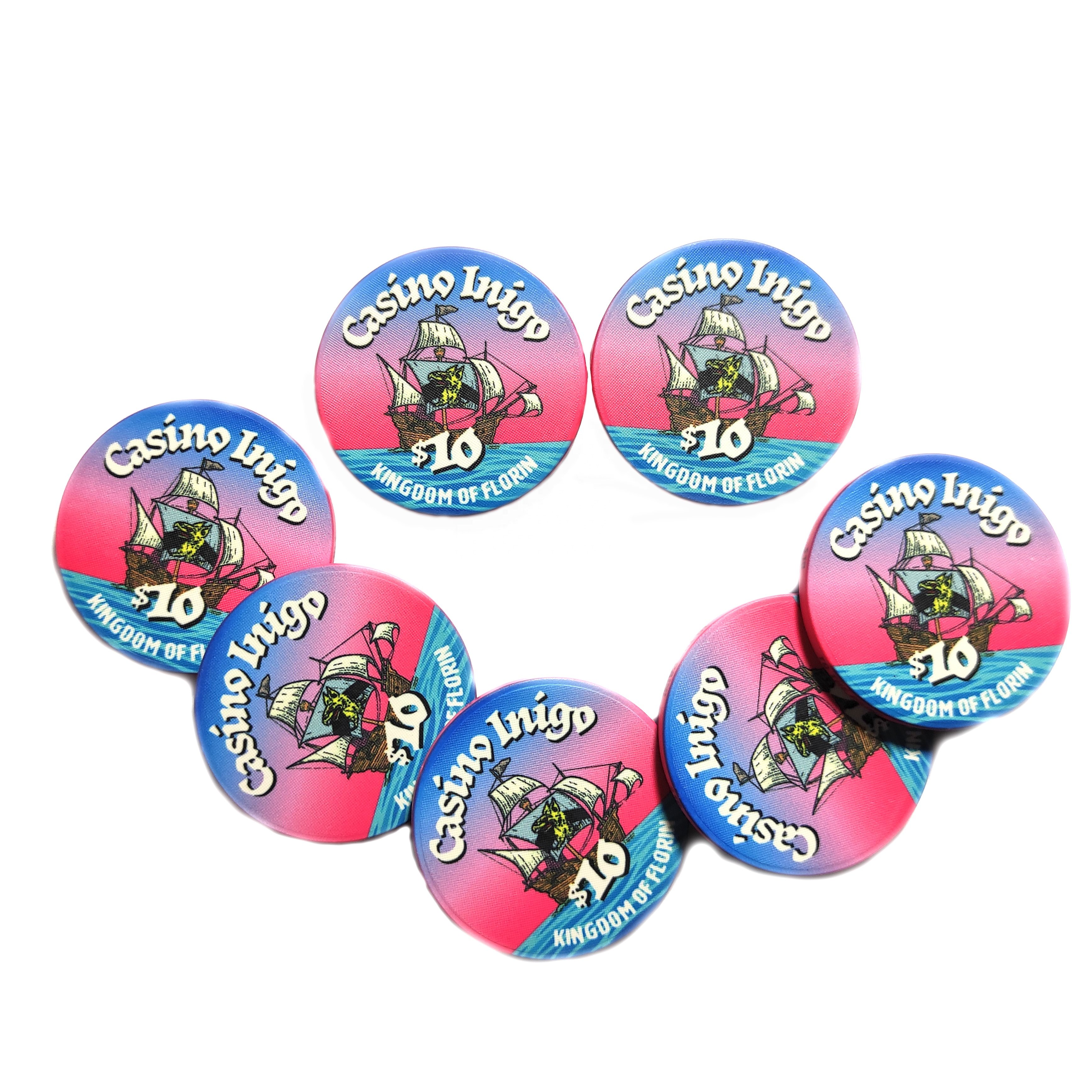 10G ceramic poker chips set 500 300 200 custom made for you no MOQ