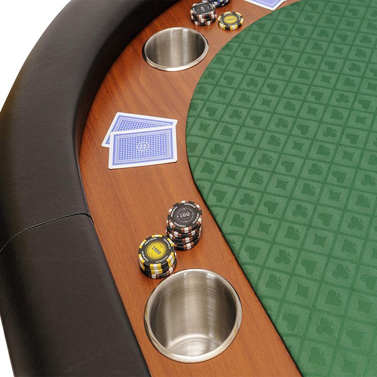 1 meter 8 person square poker card table for sale
