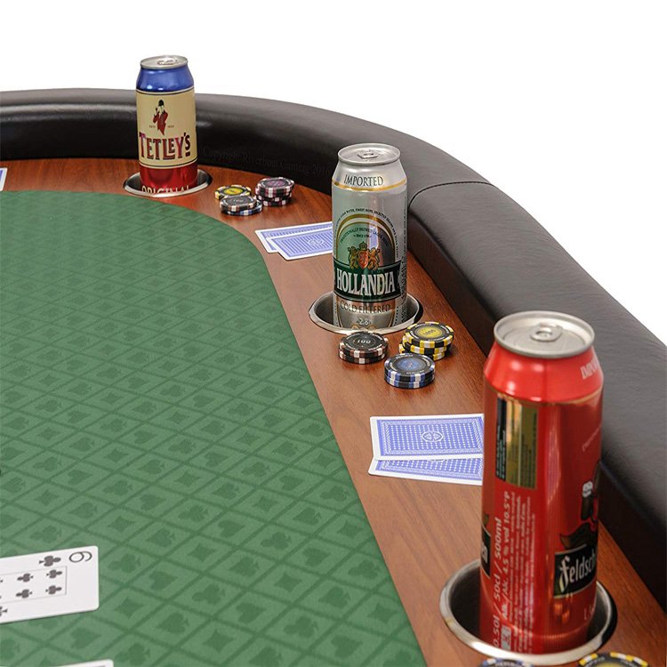 1 meter 8 person square poker card table for sale