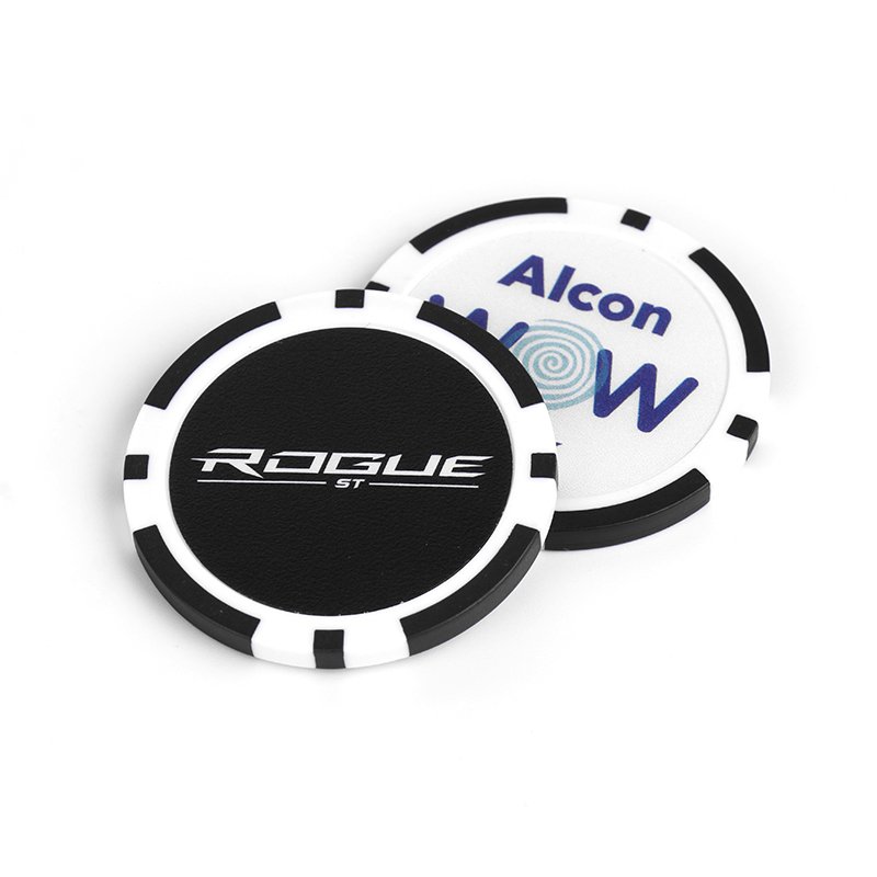 Customized Mix Colors Clay Made Coins 40MM Golf Poker Chip Golf Ball Markers
