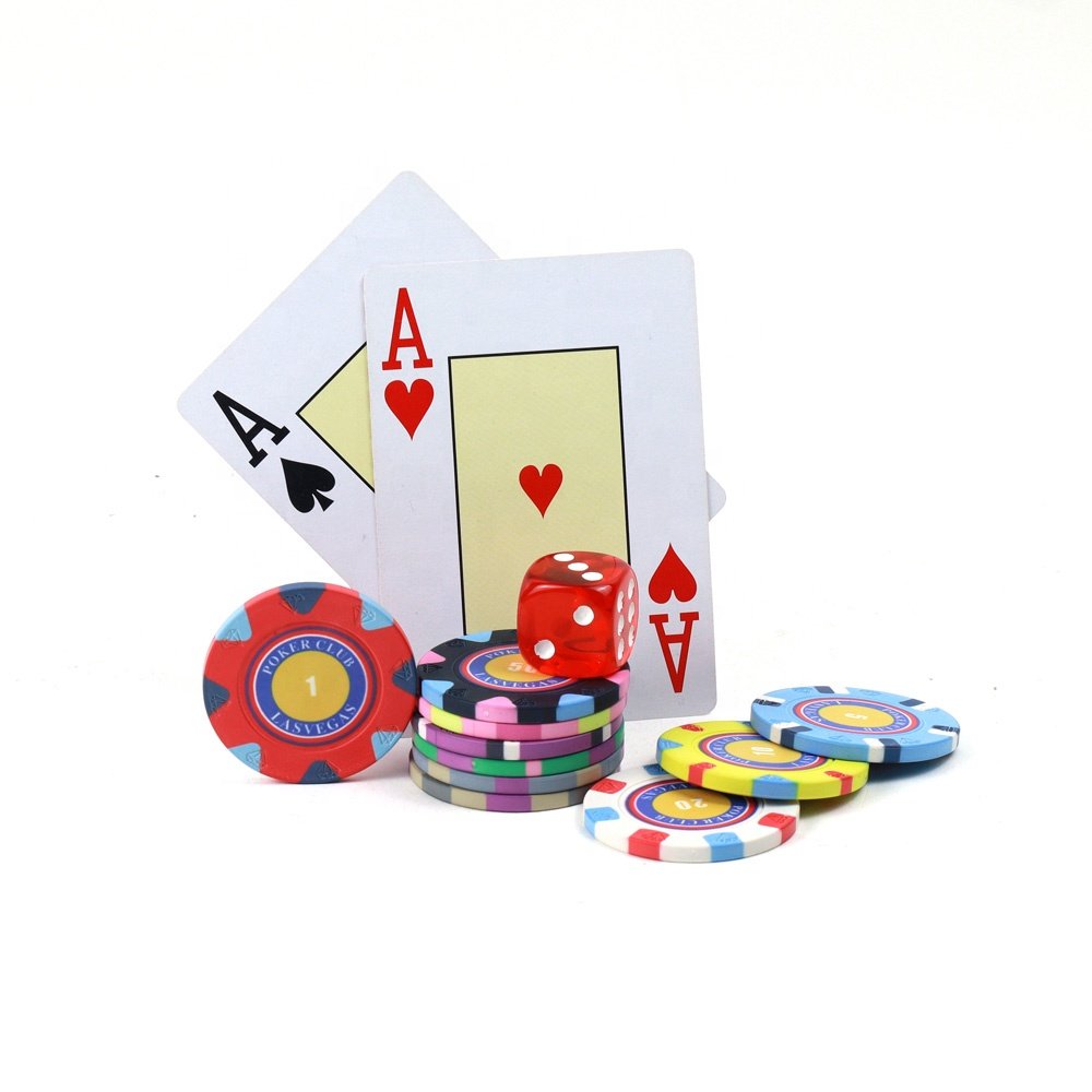 Factory custom wsop ceramic ficha de poker chips 10g 39mm diamond mold design las vegas for casino pker culb game