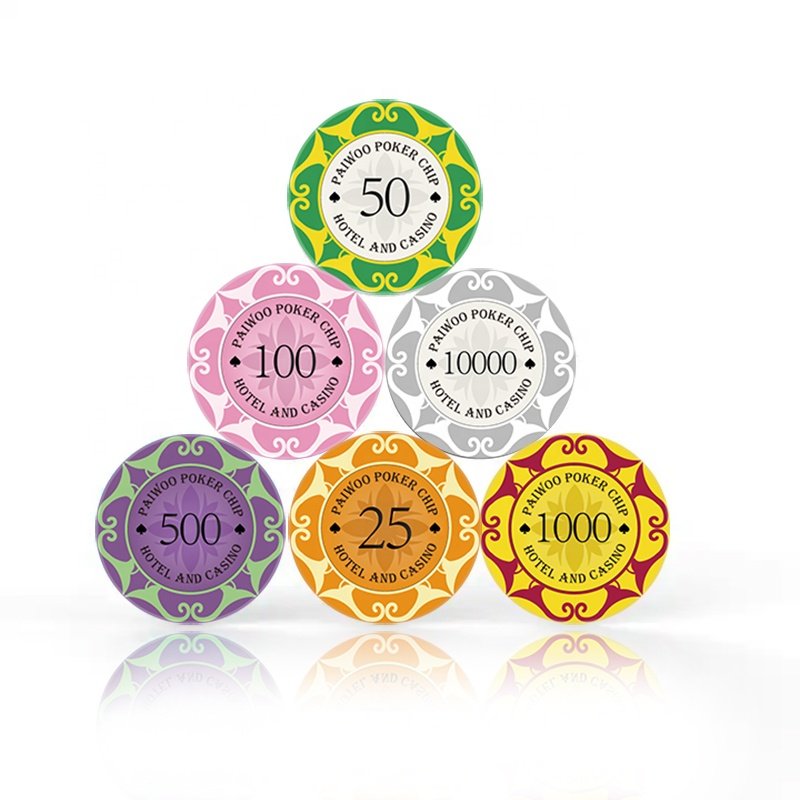 500 Grand Casino Paulson Poker Chips