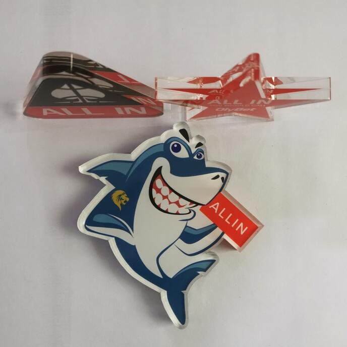 Acrylic All in Customized dealer button