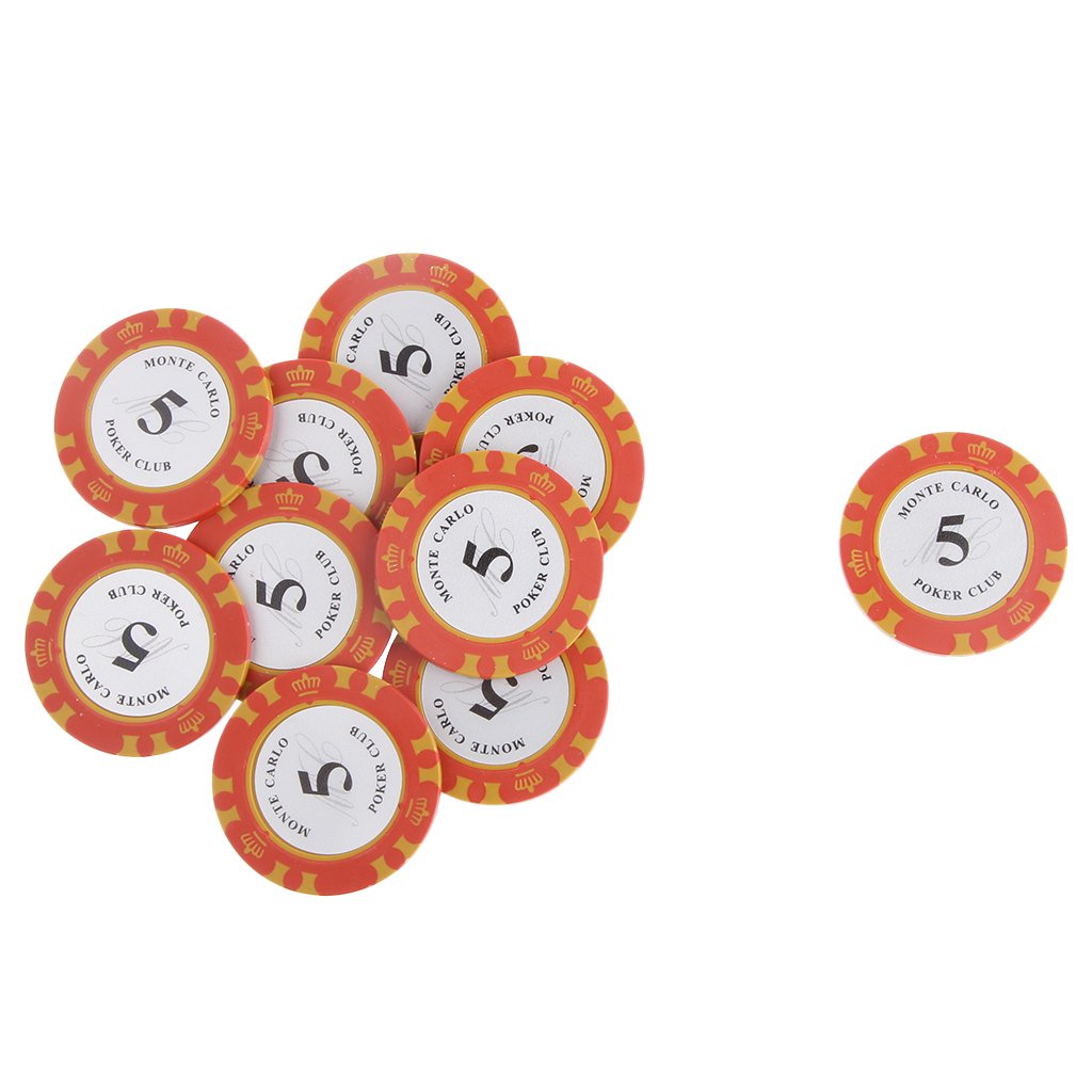 13.5g Texas Hold'Em Casino Monte Carlo Design Cheap Clay Poker Chip