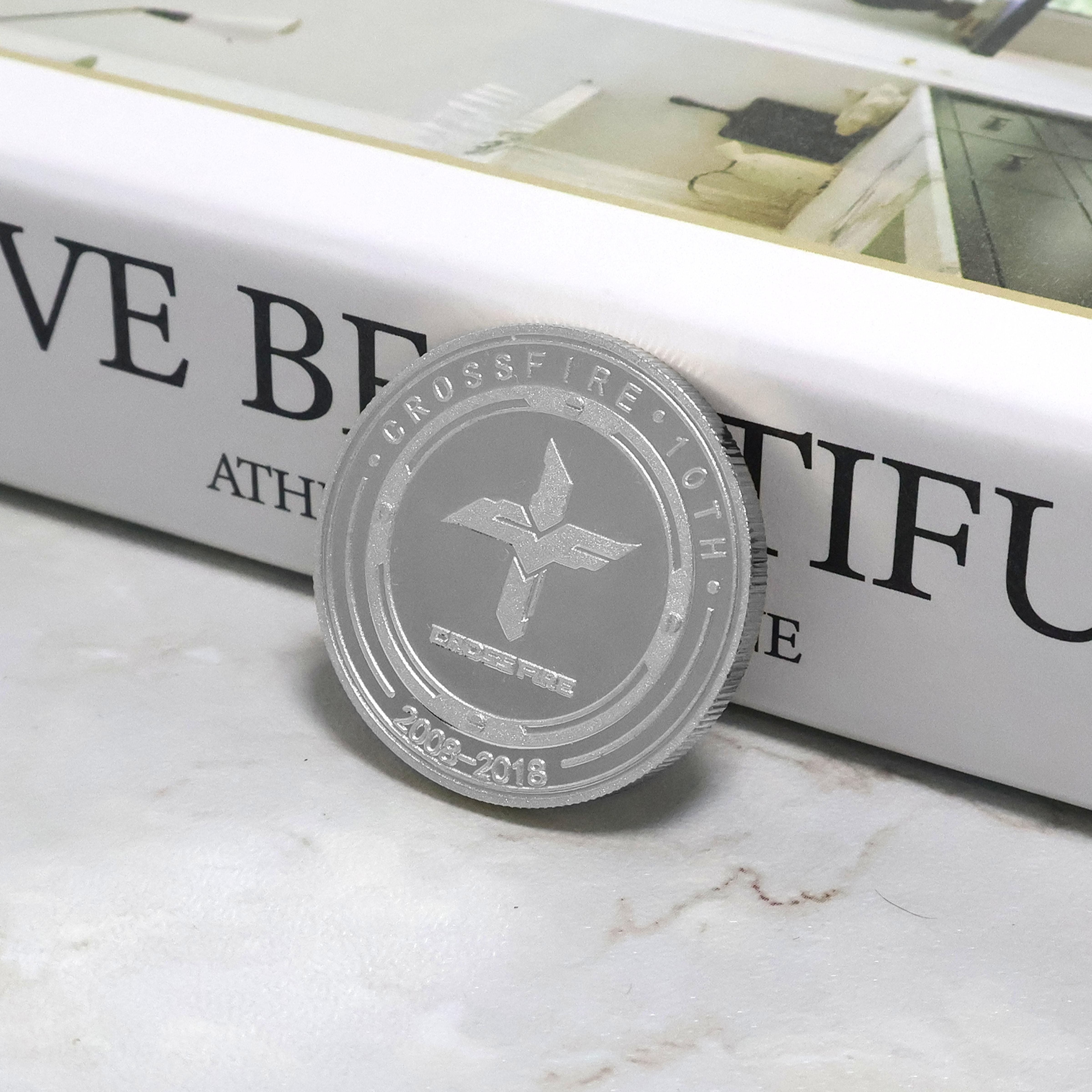 Promotional Custom New Eur-o Metal Coin Souvenir Europe Two Tone Plating Co py 2 Euro Style Commemorative Coins