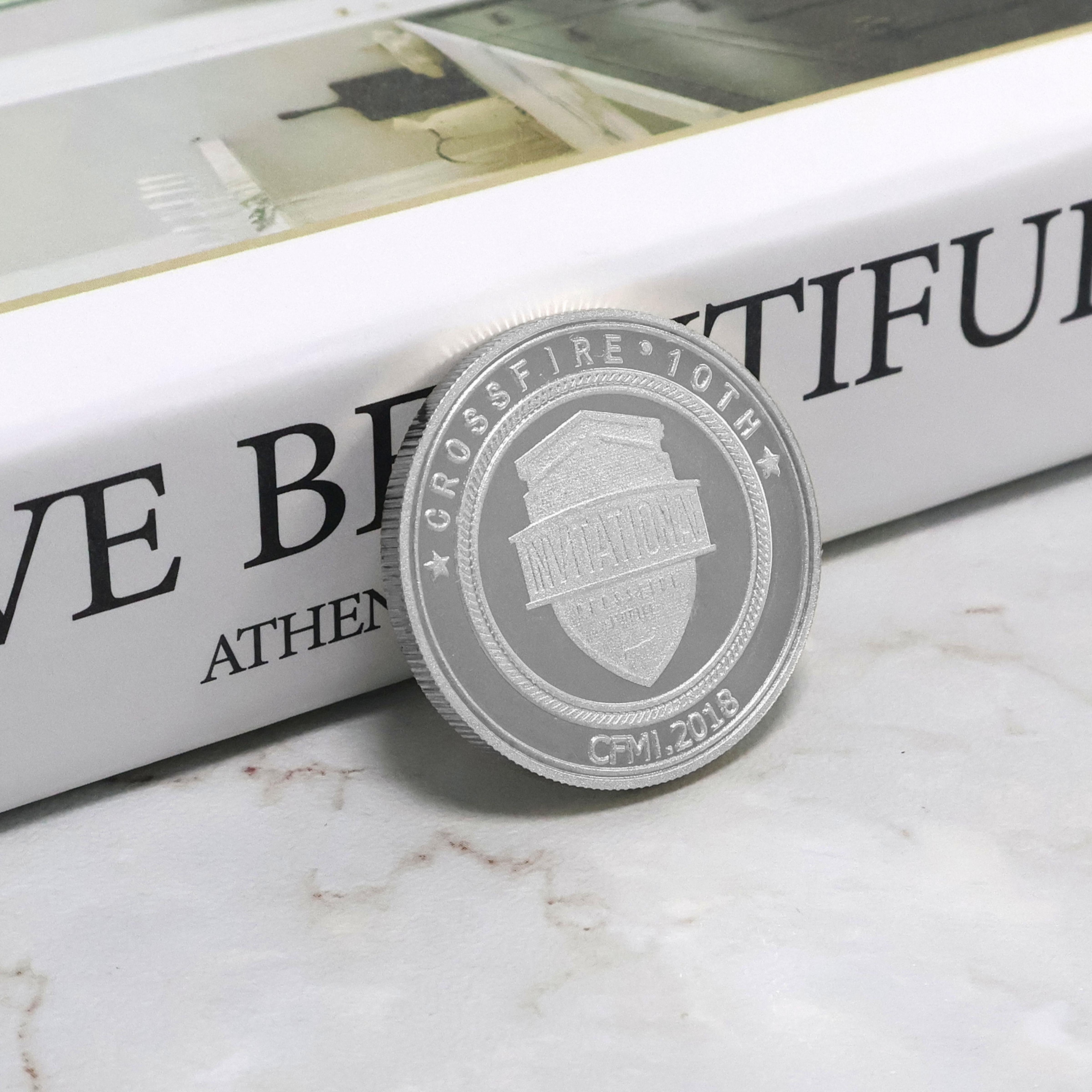 Promotional Custom New Eur-o Metal Coin Souvenir Europe Two Tone Plating Co py 2 Euro Style Commemorative Coins