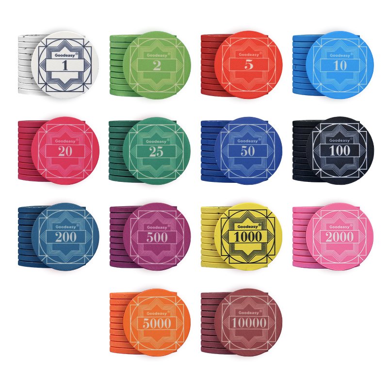 Factory Direct High Quality 10g Ceramic Poker Chips Casino Tokens Factory Wholesale Sale