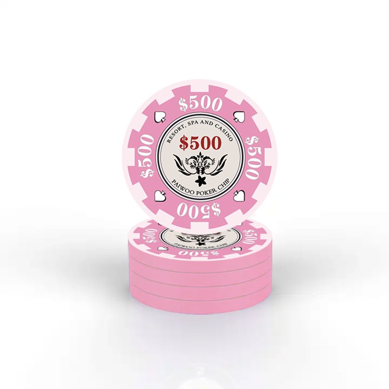 EPT/WPT Chips Professional Ceramic Poker Chips Customize Made Poker Token with Custom Service