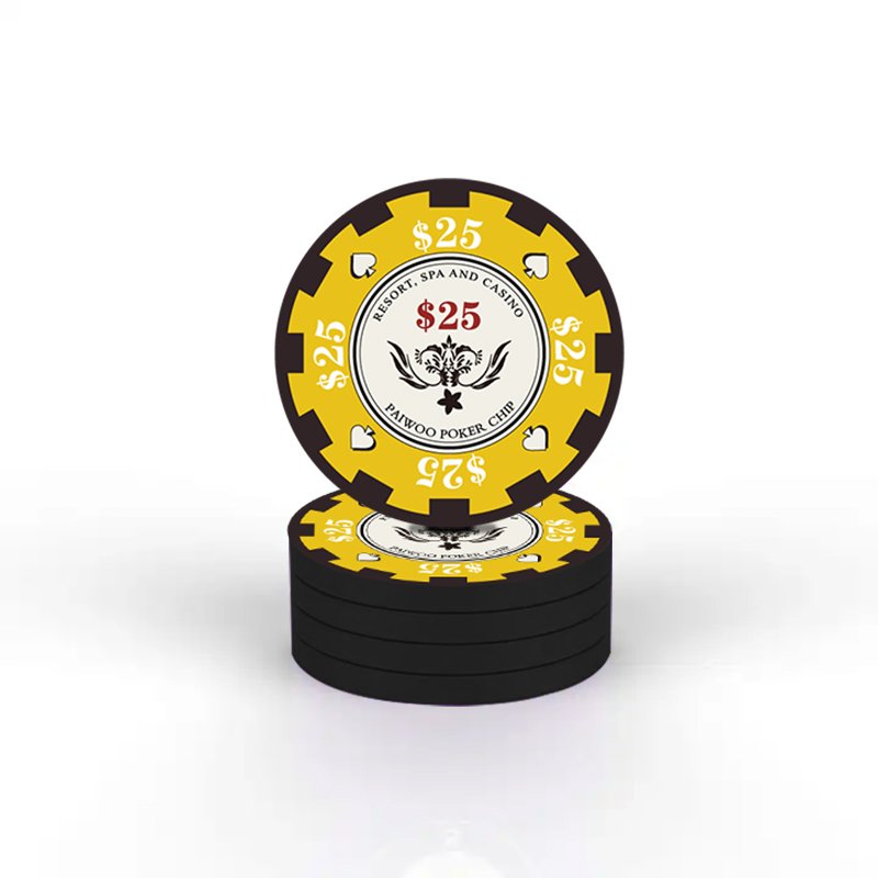 EPT/WPT Chips Professional Ceramic Poker Chips Customize Made Poker Token with Custom Service