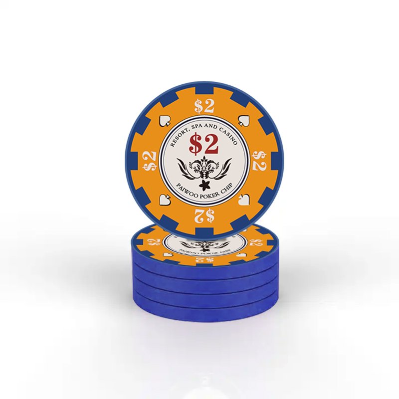 EPT/WPT Chips Professional Ceramic Poker Chips Customize Made Poker Token with Custom Service
