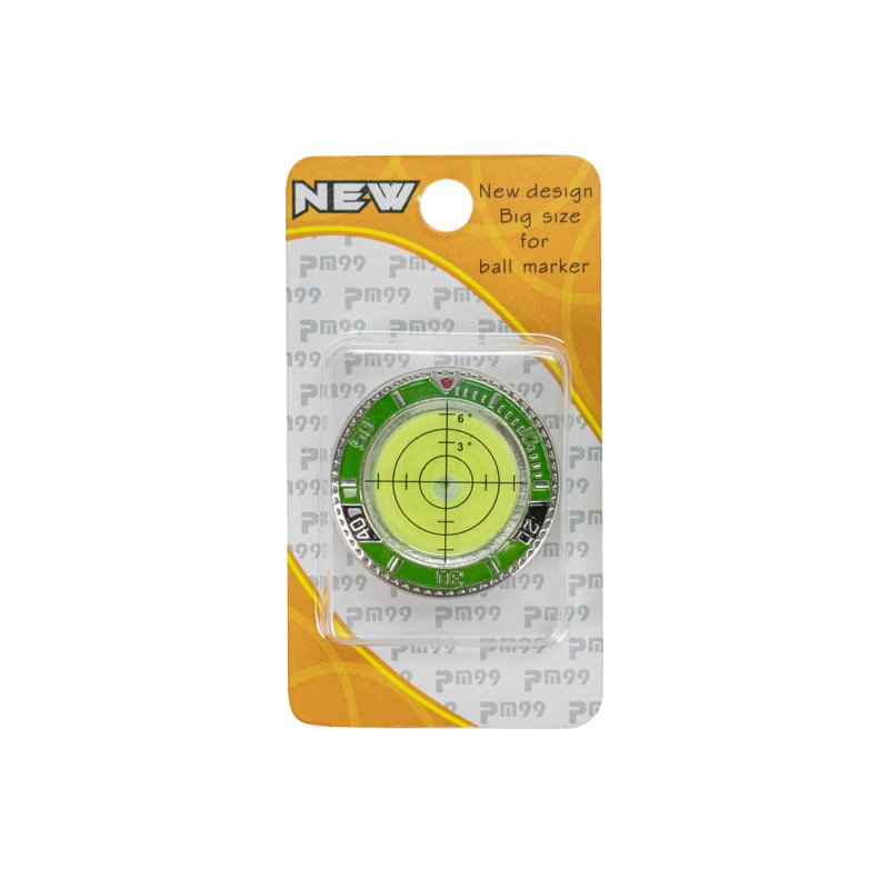 Wholesale Golf Ball Marker High Precision Putting Green Reader Tool Metal Hat Clip with Enamel Process Golf Gifts Accessories