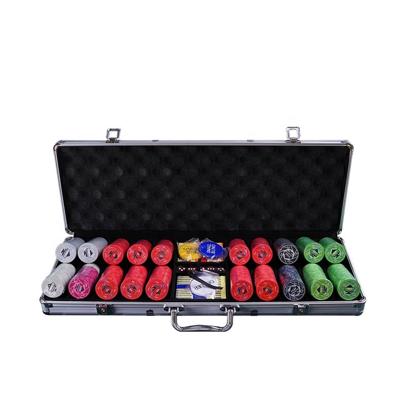YH 10gram EPT Ceramic Poker Chips With Denomination Full Printing European Texas EPT Poker Chips for Sale