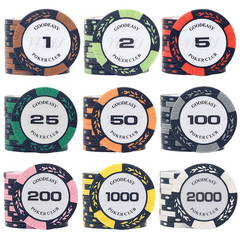 Personalized Custom High Quality 12g 14g Casino Ceramic Clay Poker Chips, Cheap Poker Chips Set