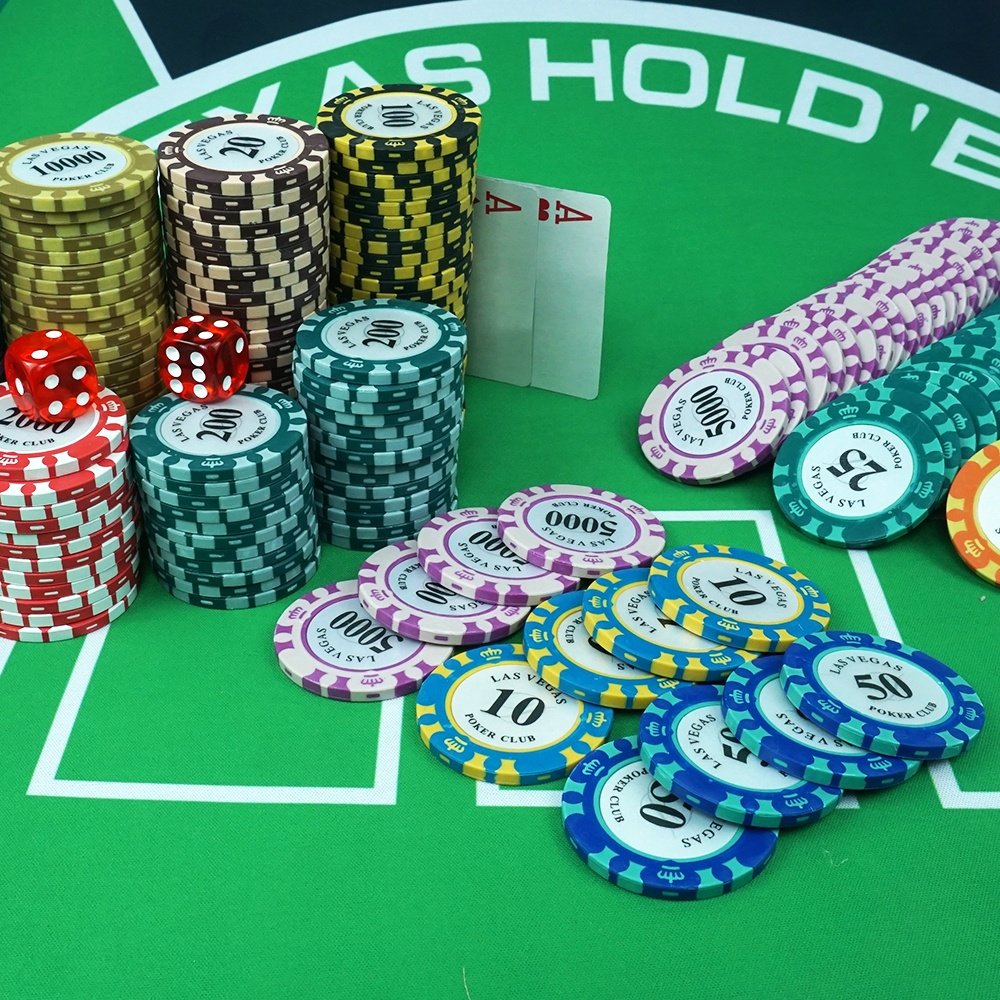 2 tone poker chips clay 14g 40mm las vegas 3 crowns chips white number stickers from china factory supply for casino poker club