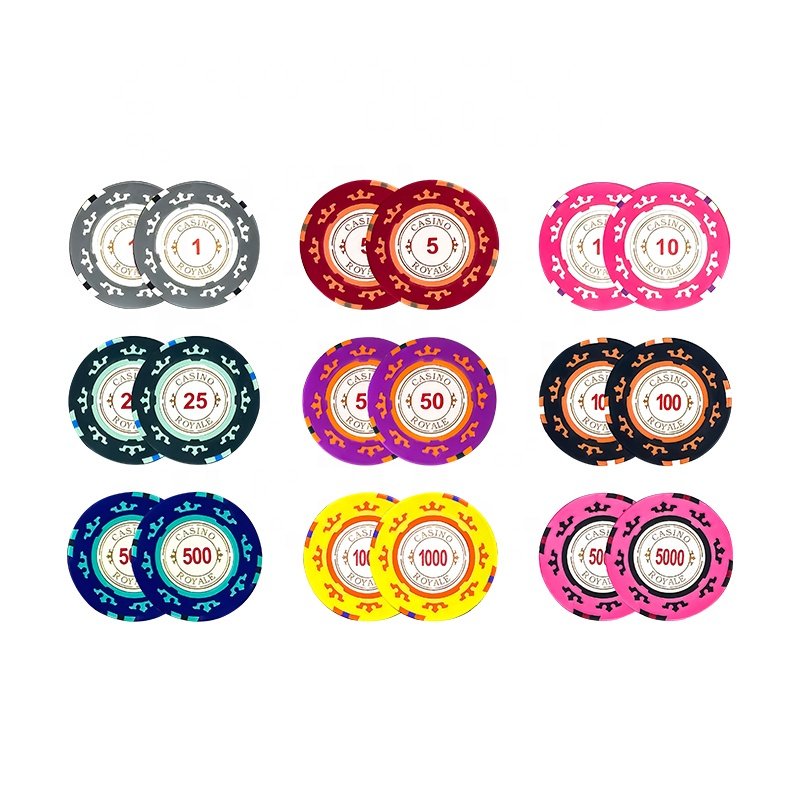 Free design and sample 10g ceramic poker chips tournament 39mm custom logo from China manufacturers for casino poker game